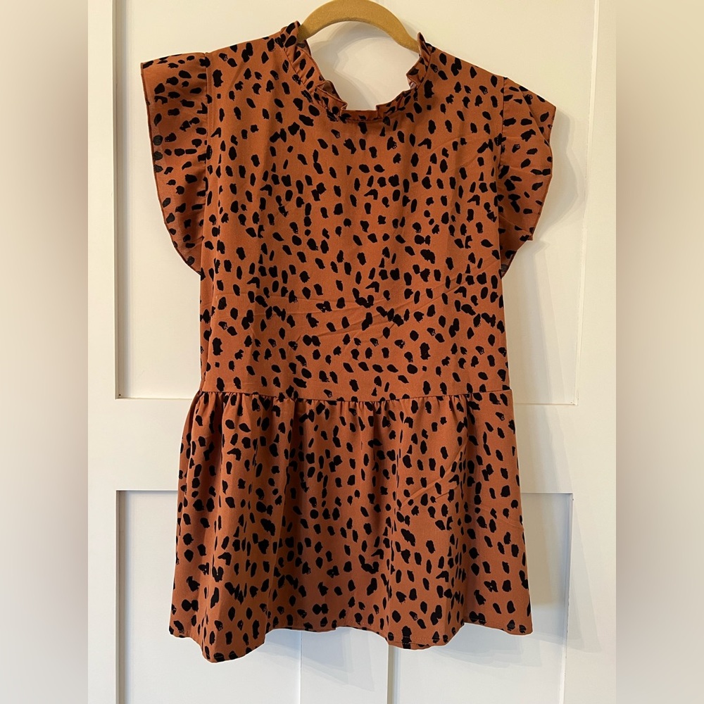 Flutter Shoulder Blouse